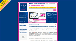 Desktop Screenshot of djsresearch.com